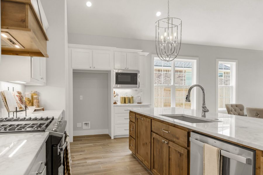 Representative furnished interior of a home built from the The Maggie by Reece Homes in Traditions, Bryan (Image 13).