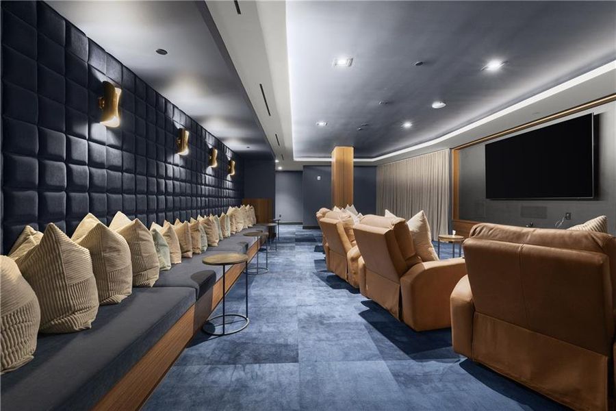 Furnished interior view inside a new home in The Dillon Buckhead, Atlanta (Image 59).