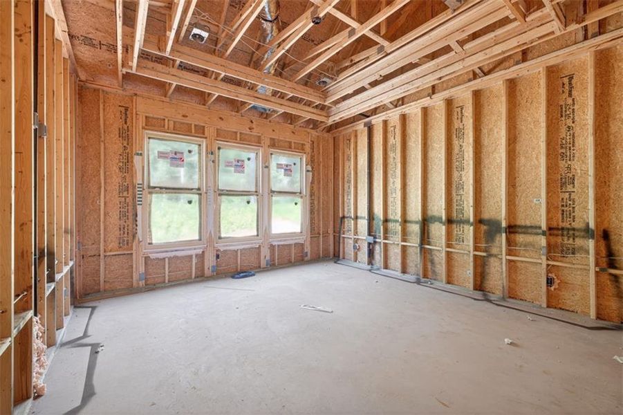 In-progress construction of a new home in , Statham, GA (Image 11).