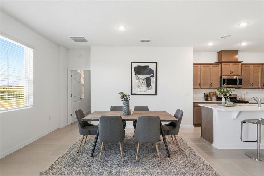 Furnished interior view inside a new home in Hodges Reserve, Howey-in-the-Hills (Image 24).