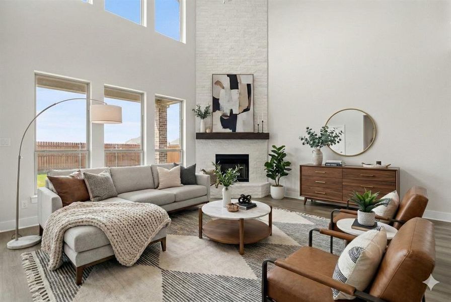 Furnished interior view inside a new home in Callan Village, Lorena (Image 9).
