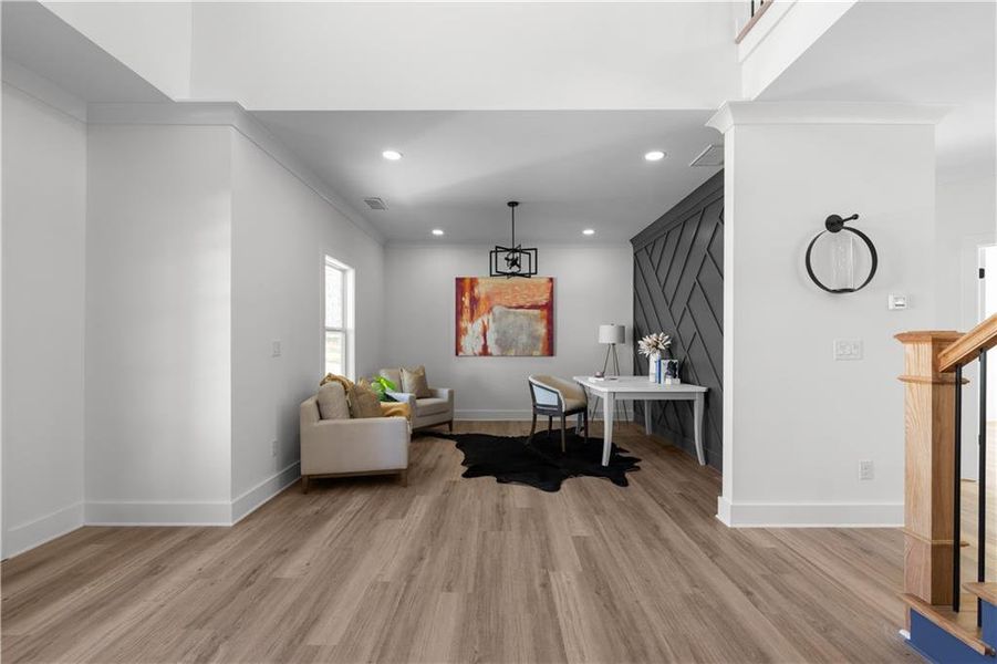 Furnished interior view inside a new home in , Social Circle (Image 47).