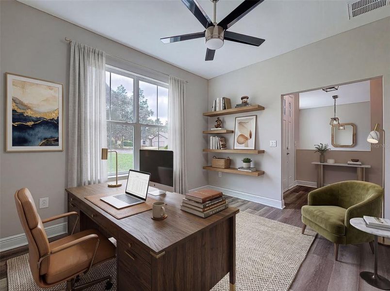 Furnished interior view inside a new home in , Homosassa (Image 20).