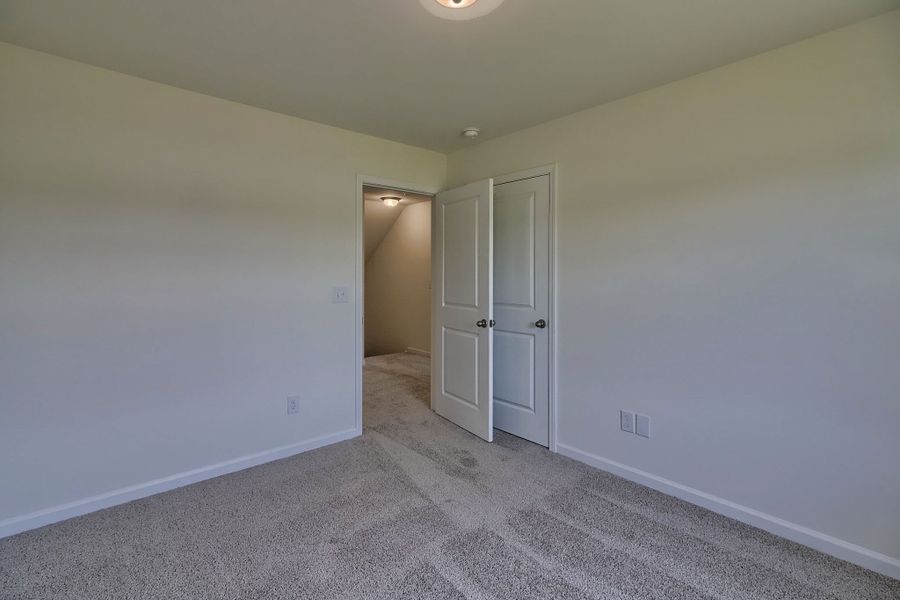 Representative unfurnished interior of a home built from the Kelsey by Great Southern Homes in Champions Village at Cherry Hill, Pendleton (Image 24). Representative unfurnished interior of a home built from the Kelsey by Great Southern Homes in Champions Village at Cherry Hill, Pendleton (Image 24).