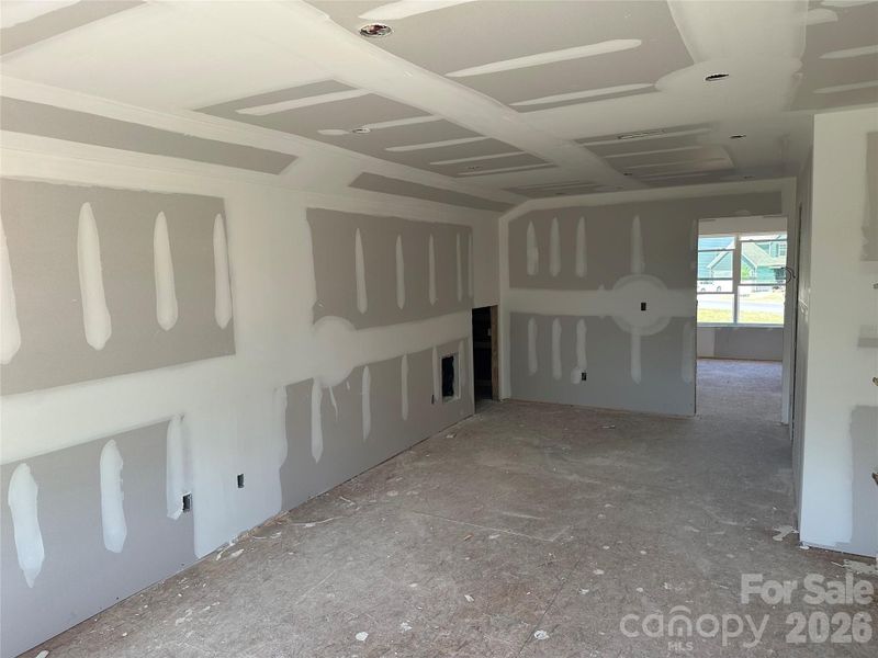 Construction progress on Homesite 336