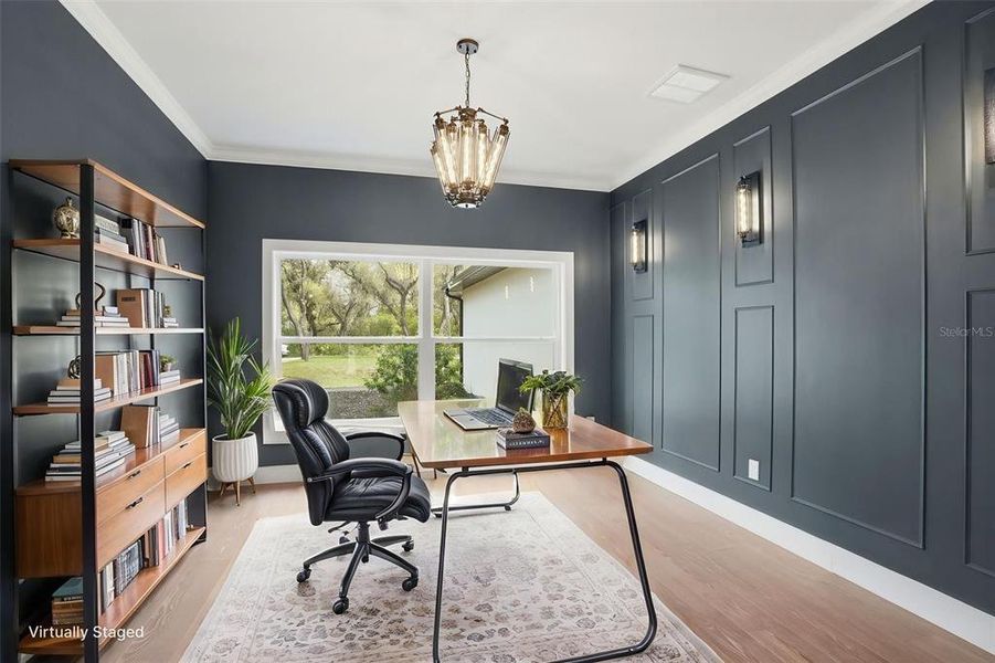 Furnished interior view inside a new home in , Webster (Image 4).