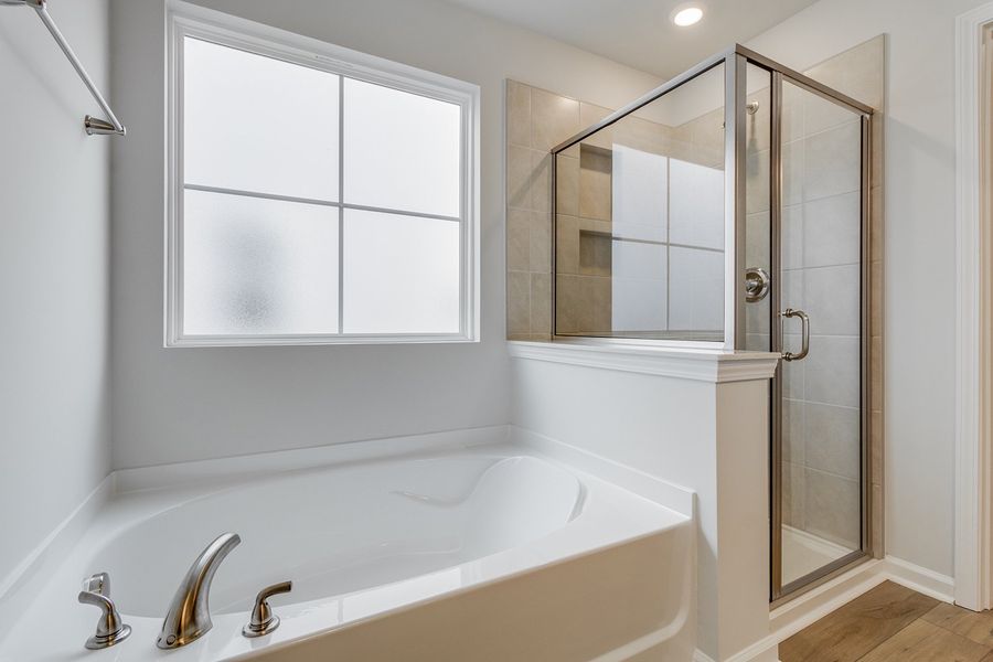 Furnished interior view inside a new home in Winston Point, Gilbert (Image 12).