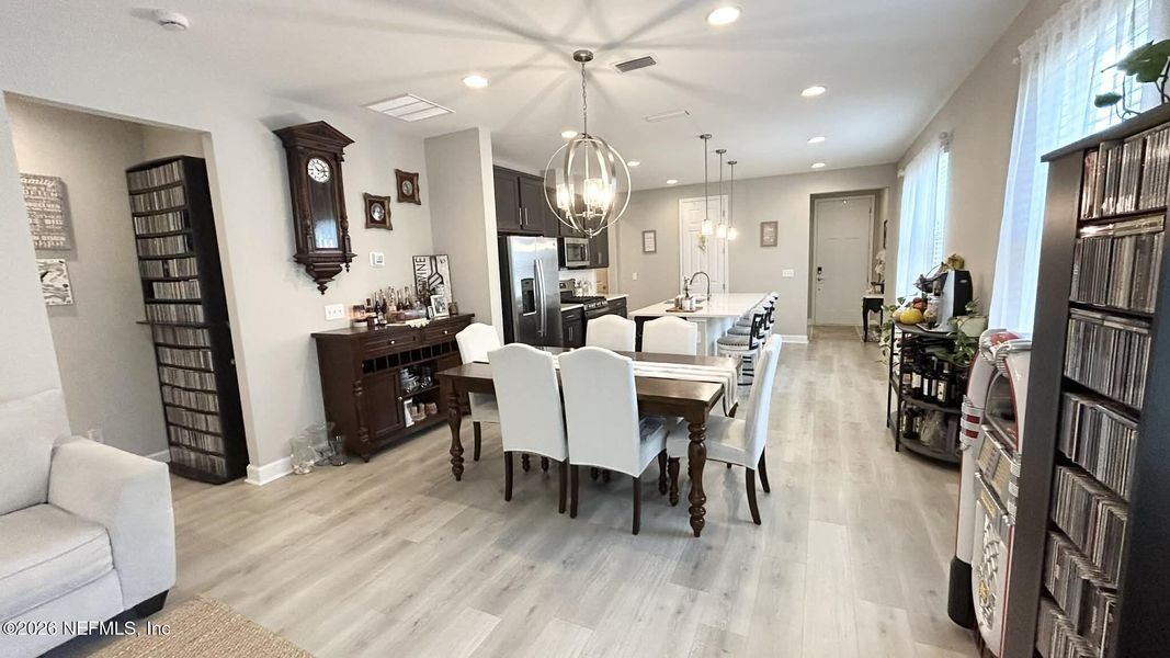 Furnished interior view inside a new home in Verano Creek, St. Augustine (Image 10).