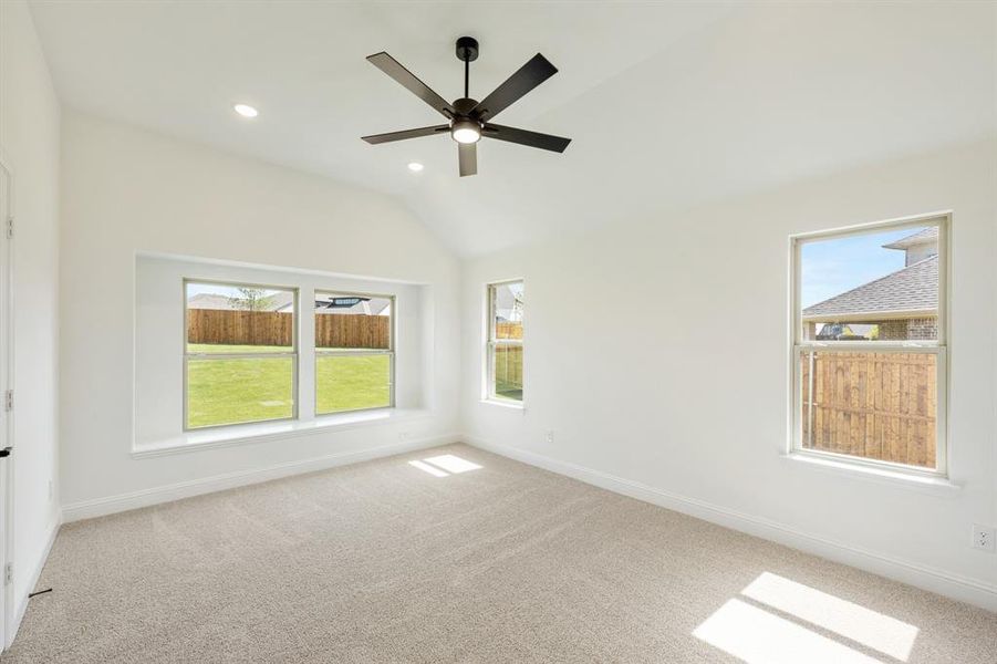 Spacious, unfurnished interior of a new home in Willow Wood Classic 50, McKinney (Image 23).