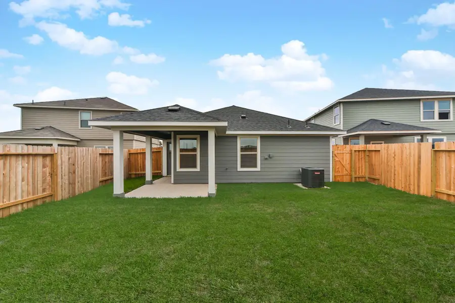 Sample photo of completed home with similar floor plan. As-built color and selections may vary.