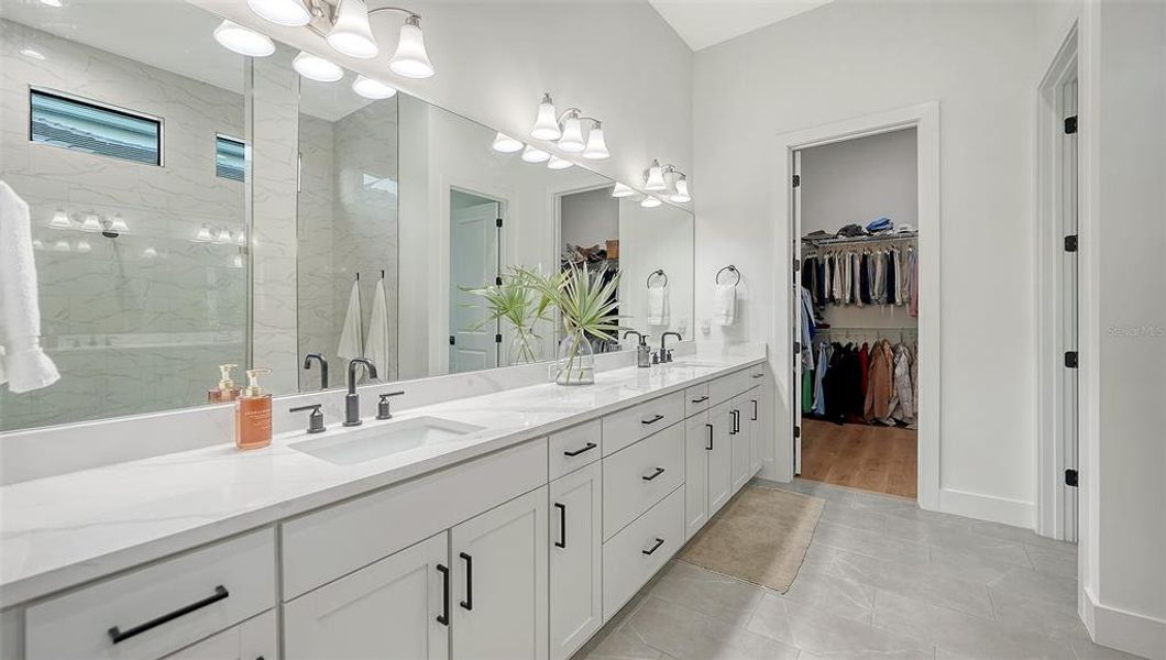 Furnished interior view inside a new home in , Sarasota (Image 62).