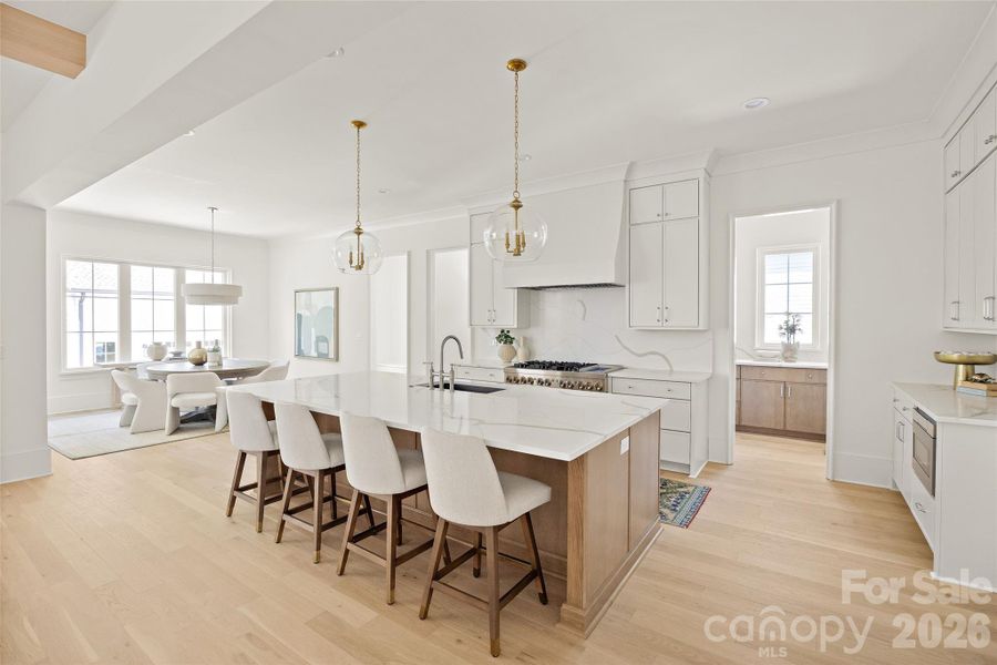 Furnished interior view inside a new home in , Charlotte (Image 34).