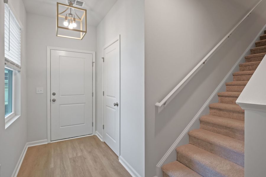 Spacious, unfurnished interior of a new home in Grand Arbor, Blythewood (Image 27).