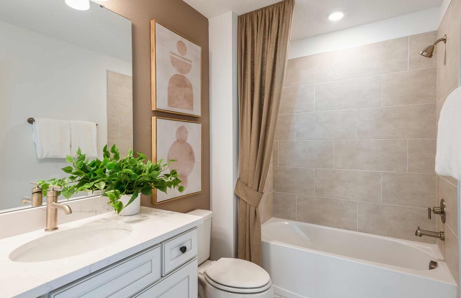 Furnished interior view inside a new home in Spencer Glen, Riverview (Image 15).