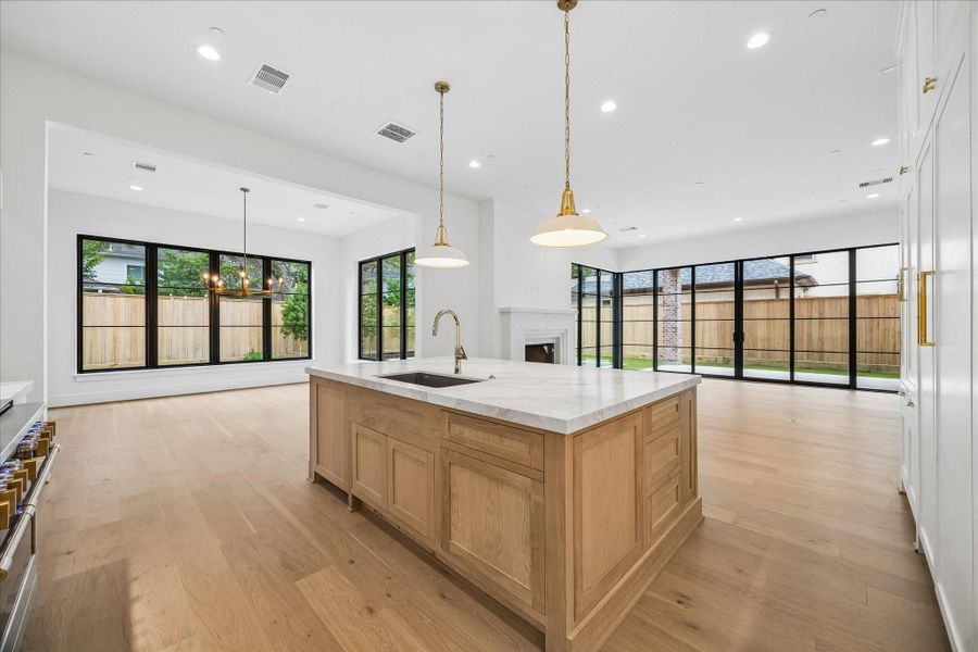 Furnished interior view inside a new home in , Spring Valley Village (Image 9).