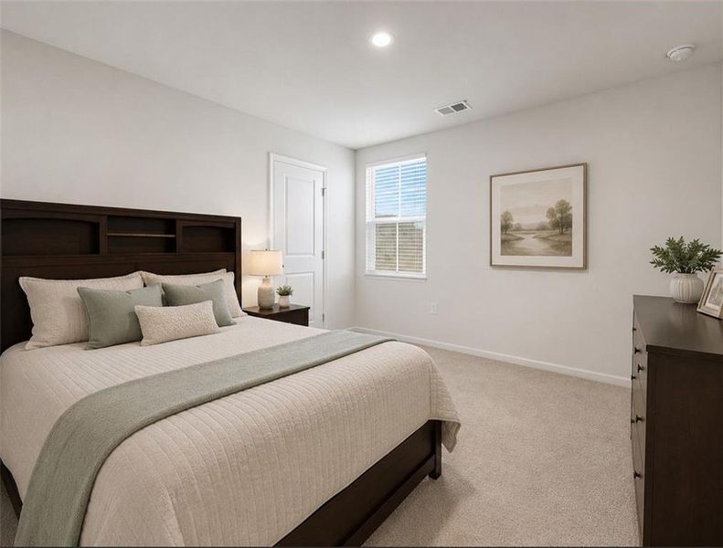 Furnished interior view inside a new home in , Winston (Image 3).