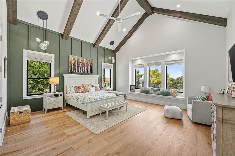 Furnished interior view inside a new home in , Heath (Image 21).