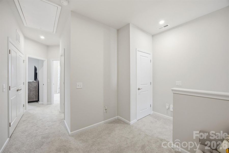 Second floor loft area