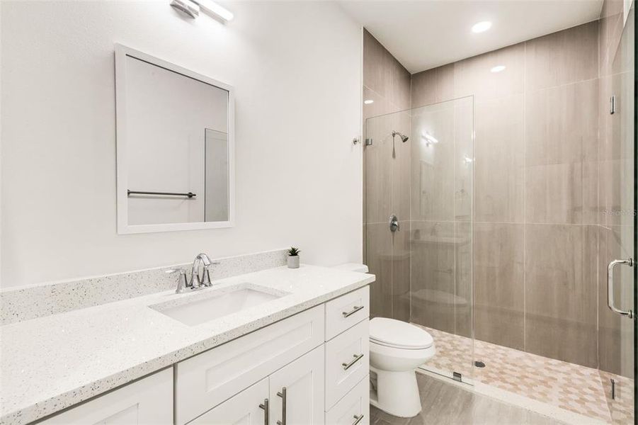 Furnished interior view inside a new home in , Tampa (Image 9).