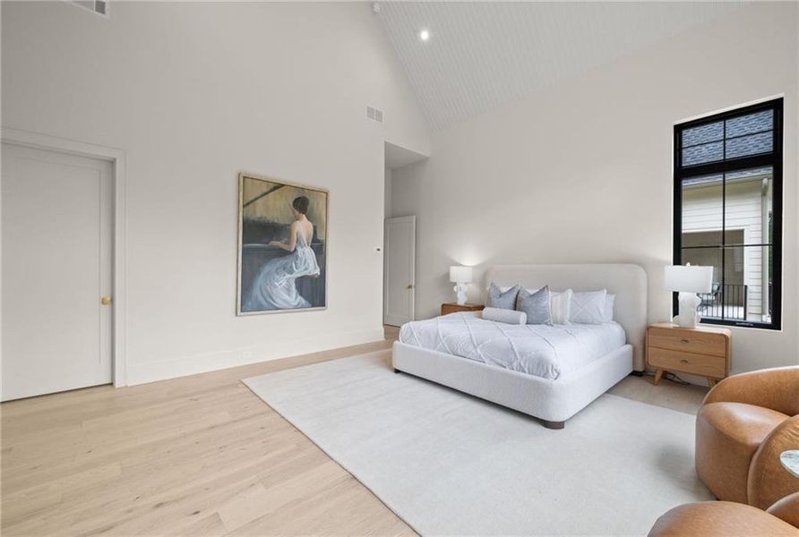 Furnished interior view inside a new home in , Atlanta (Image 29).