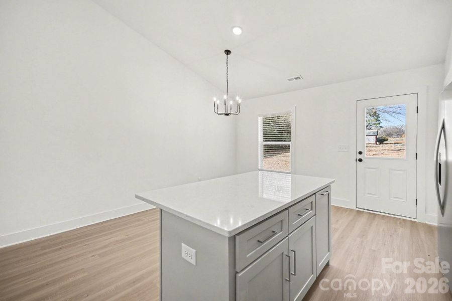Furnished interior view inside a new home in , Newton (Image 4).