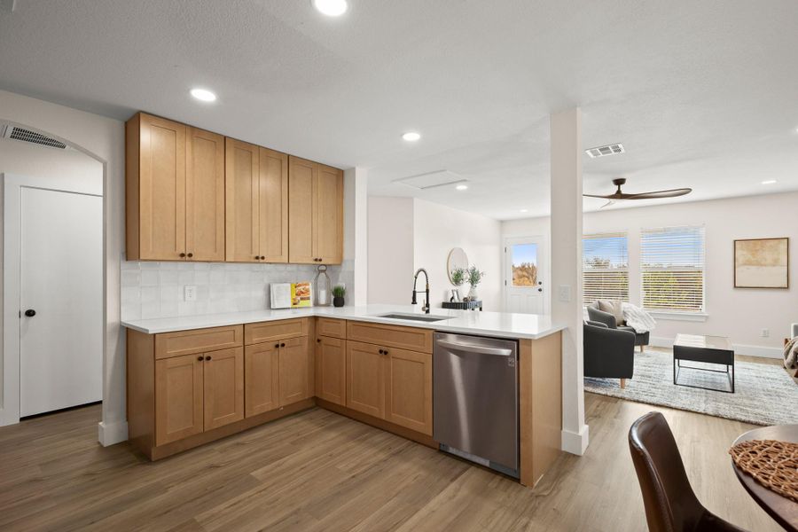 Furnished interior view inside a new home in , Pflugerville (Image 13).