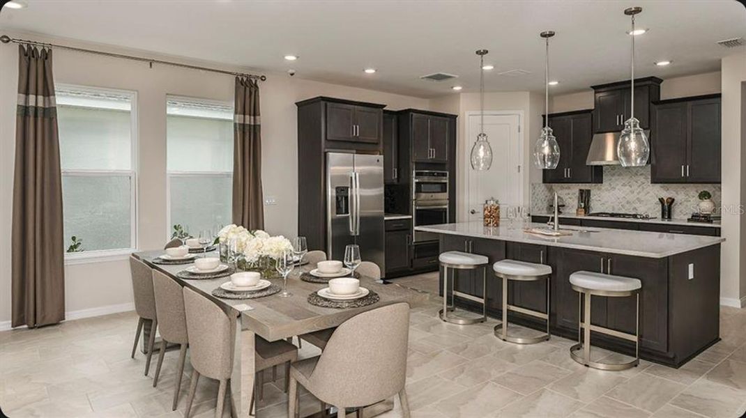 Furnished interior view inside a new home in Westview, Kissimmee (Image 7).