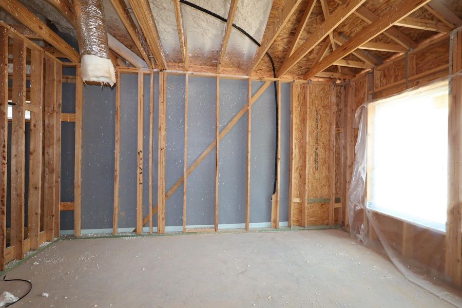 In-progress construction of a new home in The Grand Prairie - Meadow Collection, Hockley, TX (Image 4).