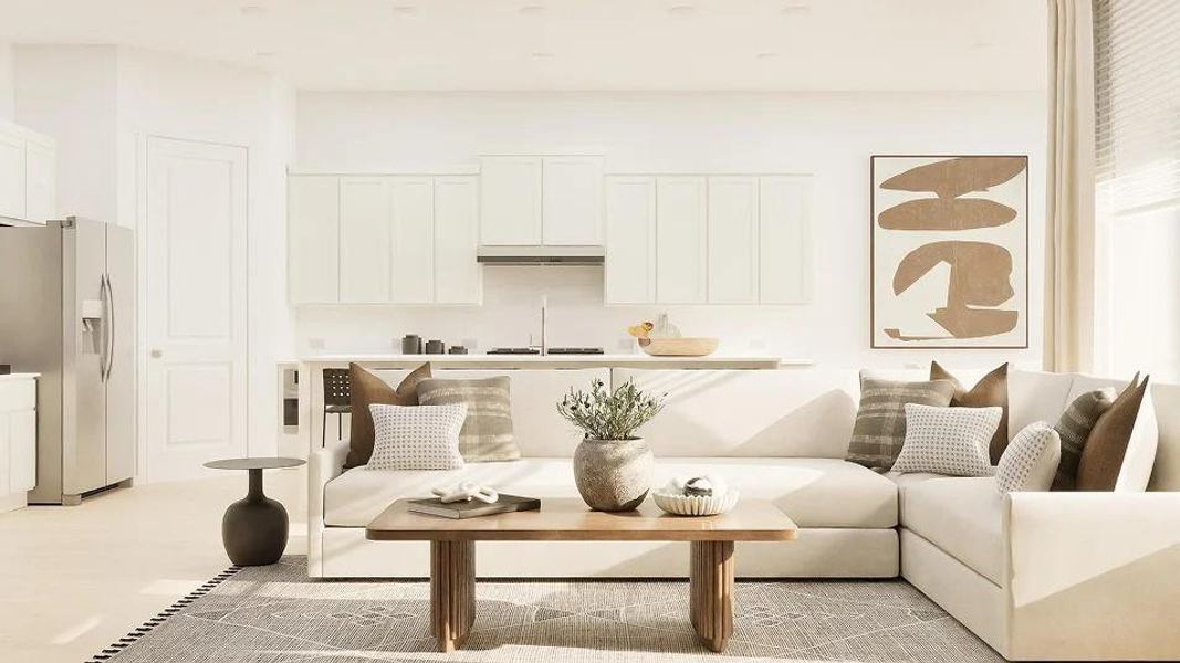 Furnished interior view inside a new home in Cotton Brook, Hutto (Image 20).