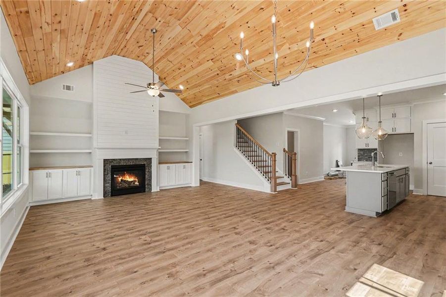 Spacious, unfurnished interior of a new home in , Winston (Image 23).