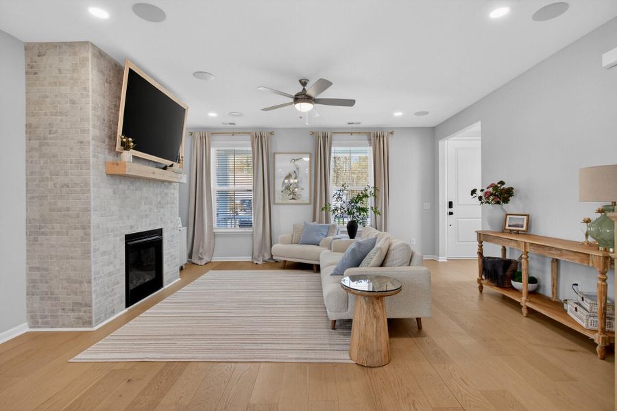 Furnished interior view inside a new home in Twin Lakes, Johns Island (Image 7).
