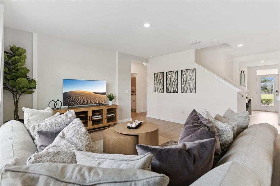 Furnished interior view inside a new home in , St. Cloud (Image 9).