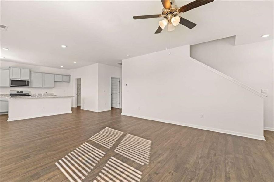 Spacious, unfurnished interior of a new home in Jackson Landing, Jefferson (Image 22).