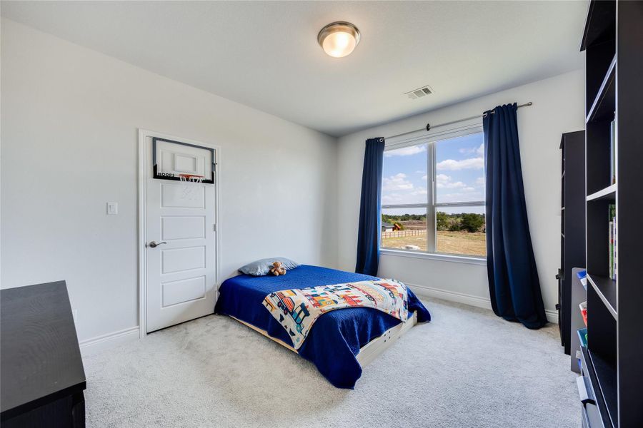 Furnished interior view inside a new home in Santa Rita Ranch 90', Liberty Hill (Image 11). Furnished interior view inside a new home in Santa Rita Ranch 90', Liberty Hill (Image 11).