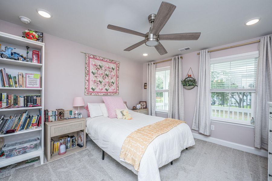 Furnished interior view inside a new home in Sea Island Preserve, Johns Island (Image 50).
