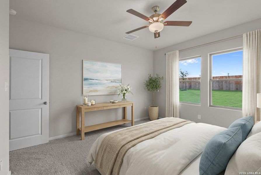 Furnished interior view inside a new home in Garden Grove, San Antonio (Image 9).