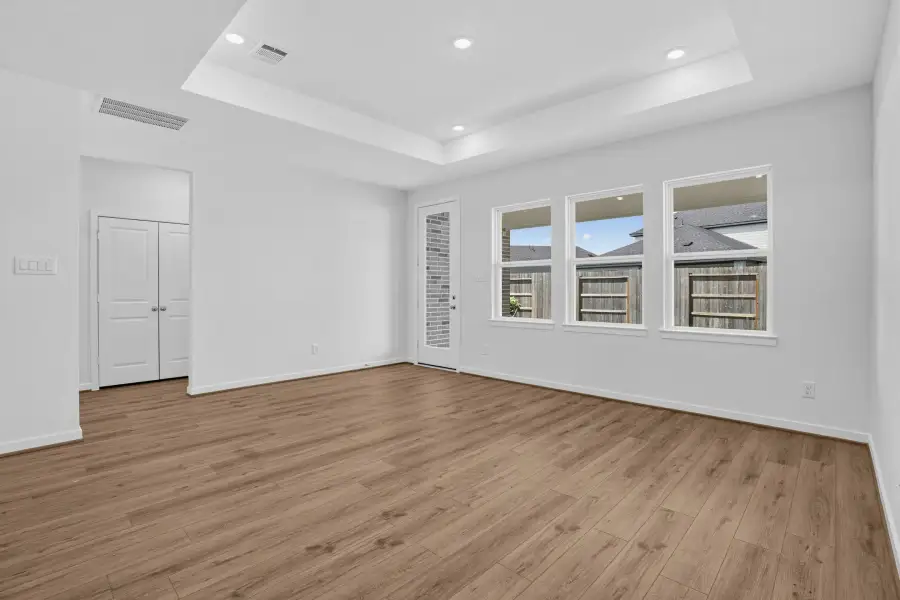 Spacious, unfurnished interior of a new home in Bridge Creek 45s and 50s, Cypress (Image 9). Spacious, unfurnished interior of a new home in Bridge Creek 45s and 50s, Cypress (Image 9).