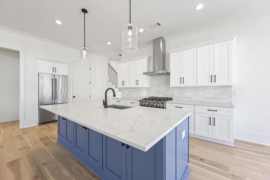 Furnished interior view inside a new home in , Madison (Image 12).