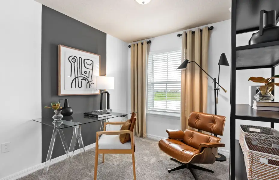 Representative furnished interior of a home built from the Foxtail - Exterior Unit by Pulte Homes in Hilliard Isle, Kissimmee (Image 12). Representative furnished interior of a home built from the Foxtail - Exterior Unit by Pulte Homes in Hilliard Isle, Kissimmee (Image 12).