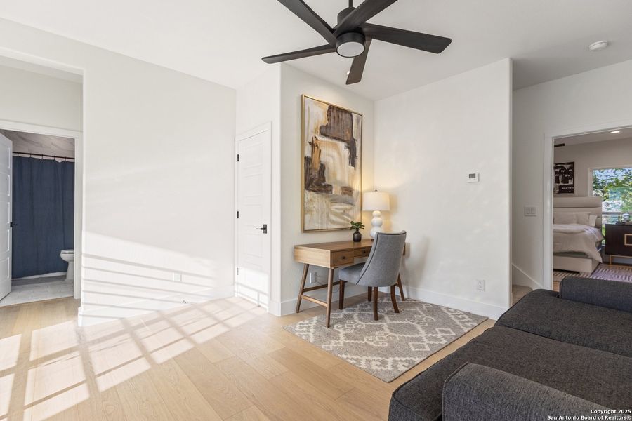 Furnished interior view inside a new home in , San Antonio (Image 29).