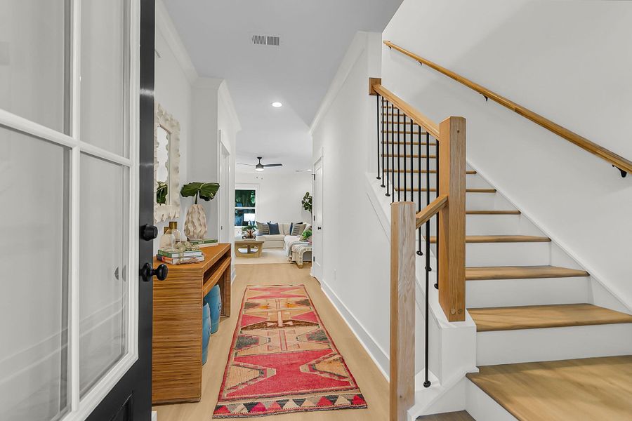 Furnished interior view inside a new home in , Charleston (Image 23).