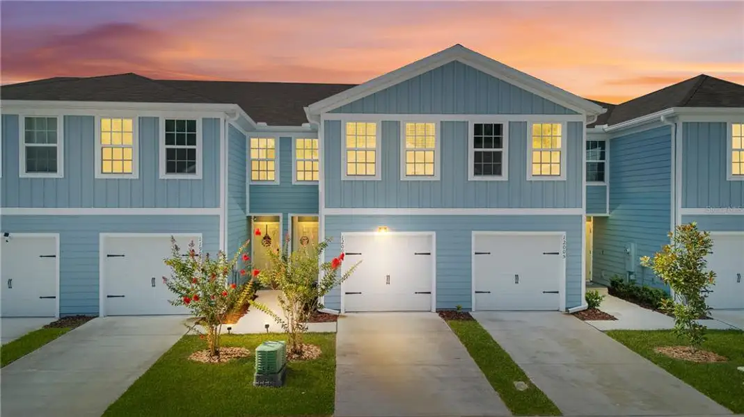 Front exterior of a new home in , New Port Richey, FL, highlighting curb appeal (Image 29). Front exterior of a new home in , New Port Richey, FL, highlighting curb appeal (Image 29).