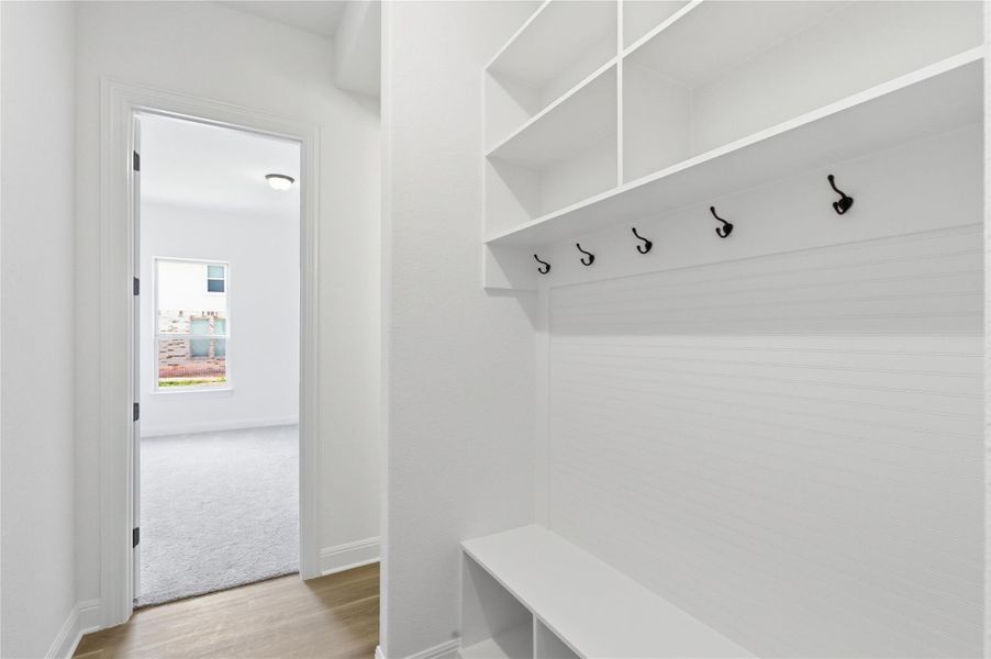 Spacious, unfurnished interior of a new home in Hawkes Landing, Leander (Image 9). Spacious, unfurnished interior of a new home in Hawkes Landing, Leander (Image 9).