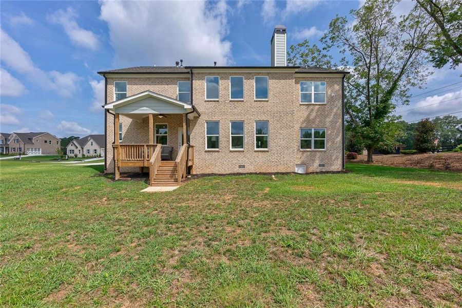 Exterior details and patio area of a home in , Watkinsville (Image 45).