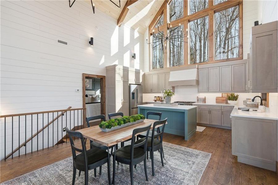 Furnished interior view inside a new home in , Young Harris (Image 3).
