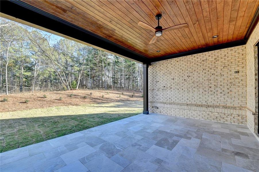 Exterior details and patio area of a home in , Alpharetta (Image 32). Exterior details and patio area of a home in , Alpharetta (Image 32).