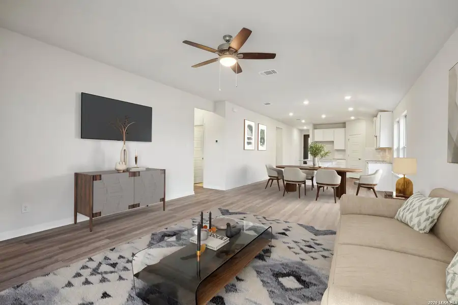Furnished interior view inside a new home in Catalina, Converse (Image 5).