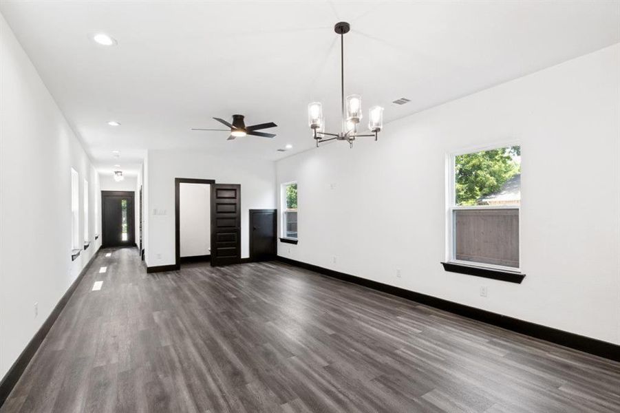 Spacious, unfurnished interior of a new home in , Dallas (Image 18). Spacious, unfurnished interior of a new home in , Dallas (Image 18).
