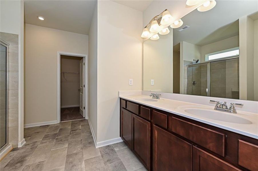 Furnished interior view inside a new home in Varnell Preserve, Dalton (Image 13). Furnished interior view inside a new home in Varnell Preserve, Dalton (Image 13).