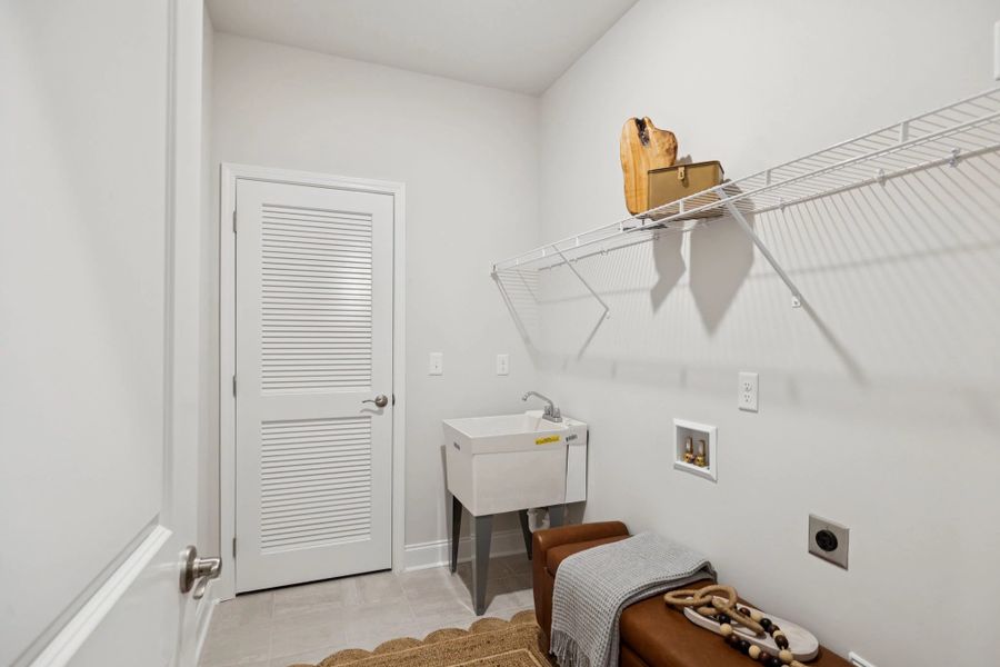 Laundry Room | For representation purposes only. Options and layout may vary by community and home plan. Laundry Room | For representation purposes only. Options and layout may vary by community and home plan.